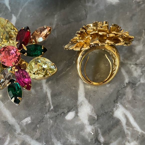 OSCAR DE LA RENTA COCKTAIL RING - Picture 9 of 9